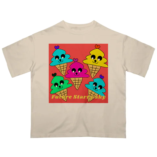 ソフトクリーム🍦 オーバーサイズTシャツ