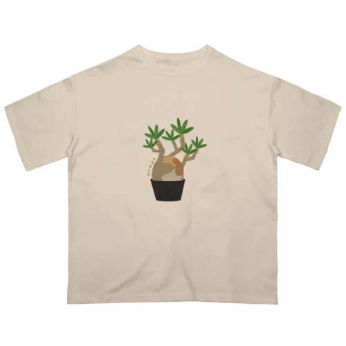 パキポディウムグラキリス(象牙宮） Oversized T-Shirt