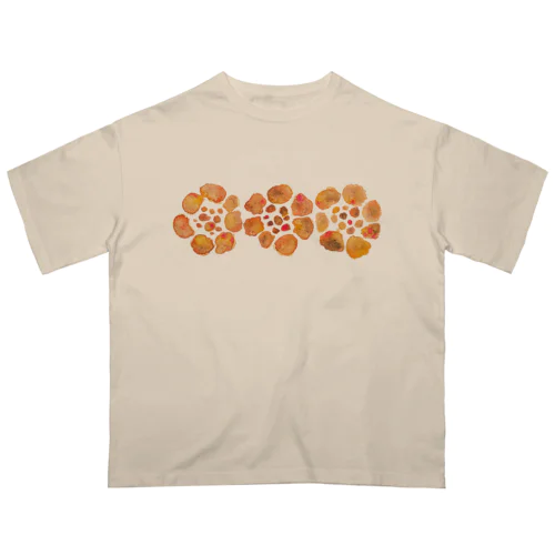 それぞれの花 オーバーサイズTシャツ