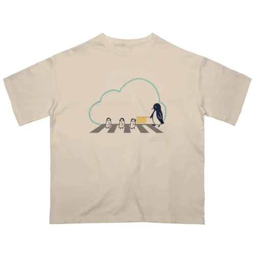 みまもりペンギン オーバーサイズTシャツ