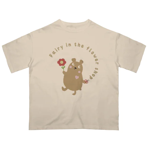 花っぴぃ　テキスト入り オーバーサイズTシャツ