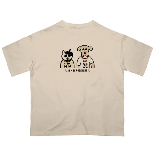 ひびきとぎん オーバーサイズTシャツ