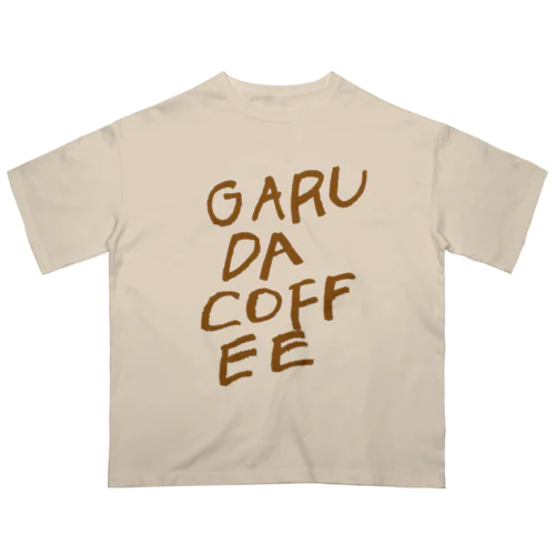 GARUDA COFFEEカフェオレロゴシリーズ オーバーサイズTシャツ