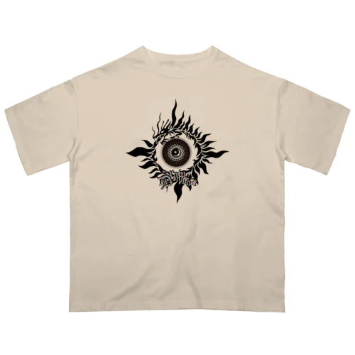 Ouroboros Black Oversized T-Shirt