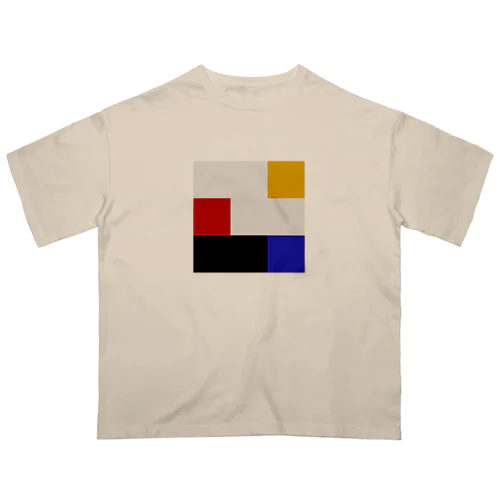 バウハウス - 3×3 のドット絵 オーバーサイズTシャツ