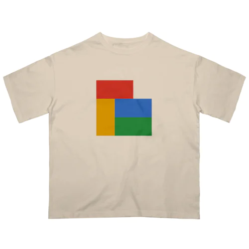 検索エンジン - 3×3 のドット絵 オーバーサイズTシャツ