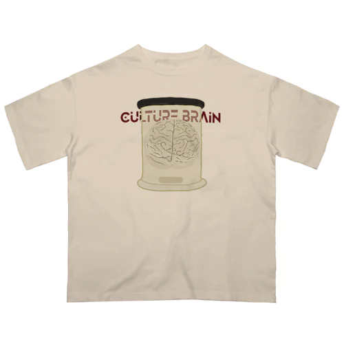 [ Culture Club ] CULTURE BRAIN OS T-sh① Oversized T-Shirt