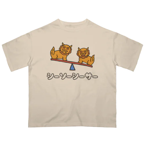 シーソーシーサー オーバーサイズTシャツ