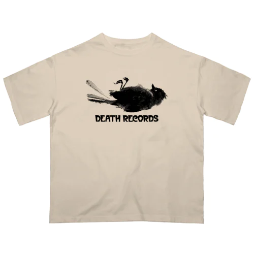 DEATH RECORDS Oversized T-Shirt