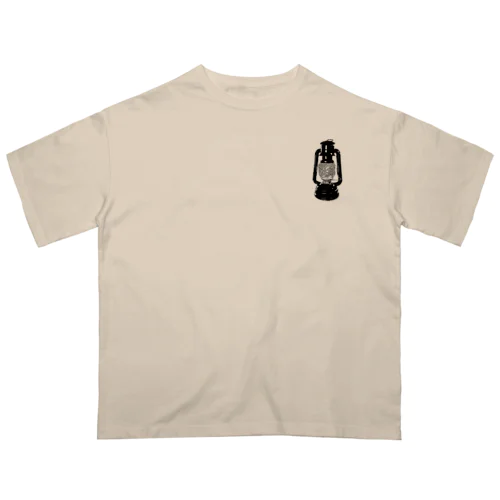 オイルランタン Oversized T-Shirt