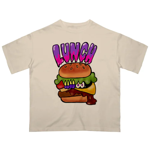 ランチ（チーズバーガー） Oversized T-Shirt