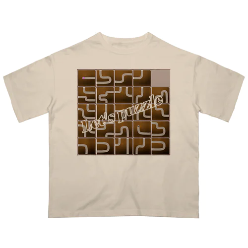 Let's puzzle オーバーサイズTシャツ