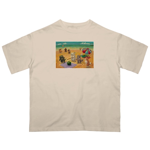 すいか割り Oversized T-Shirt