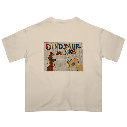 恐竜/ DINOSAUR MARKeT Oversized T-Shirt