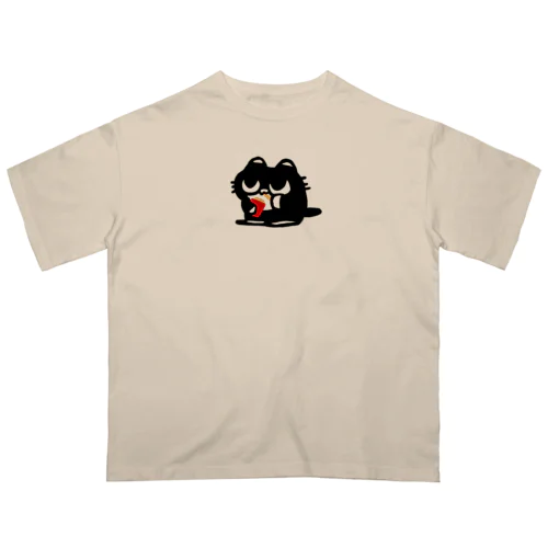 tmy cat*French fries* オーバーサイズTシャツ