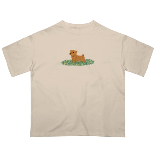 ノーフォークテリア Oversized T-Shirt