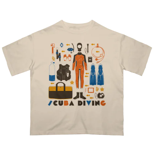 SCUBA DIVING  オーバーサイズTシャツ