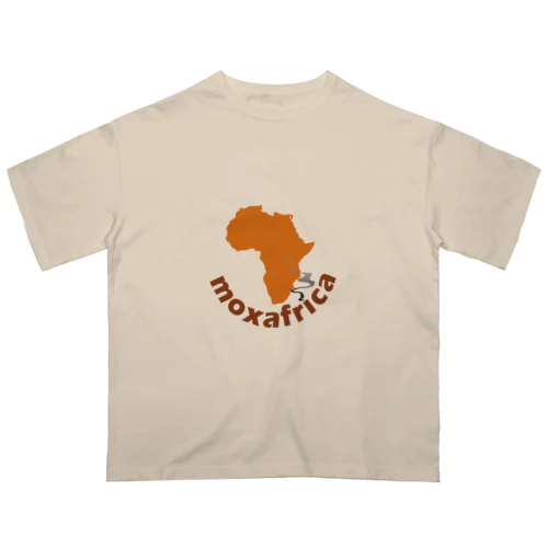 Moxafrica　ロゴTシャツ オーバーサイズTシャツ