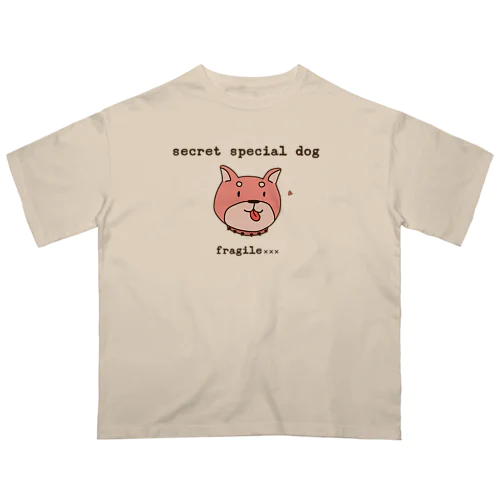 special secret dog オーバーサイズTシャツ