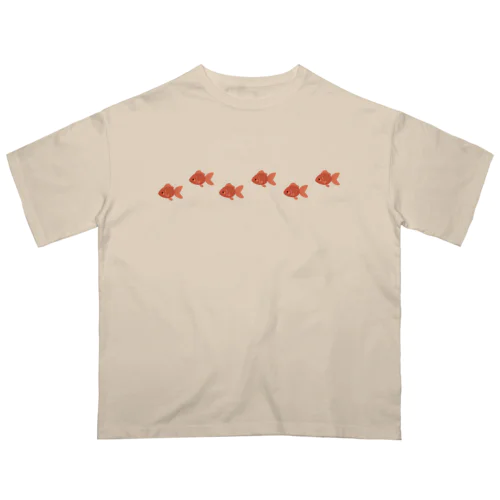 すいーっと金魚 オーバーサイズTシャツ