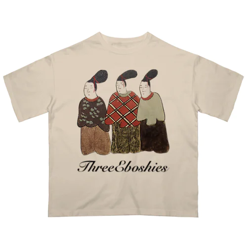 ThreeEboshies オーバーサイズTシャツ