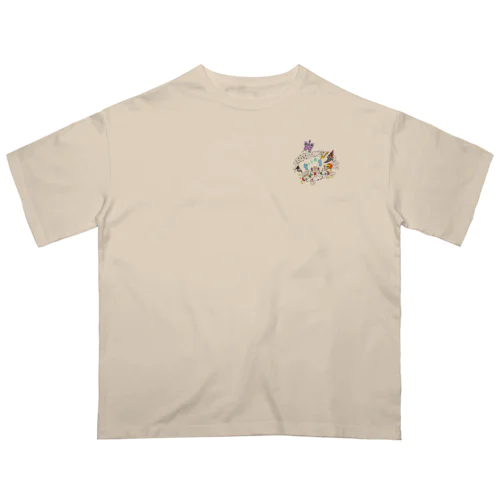 PEACEFUL SKY Oversized T-Shirt