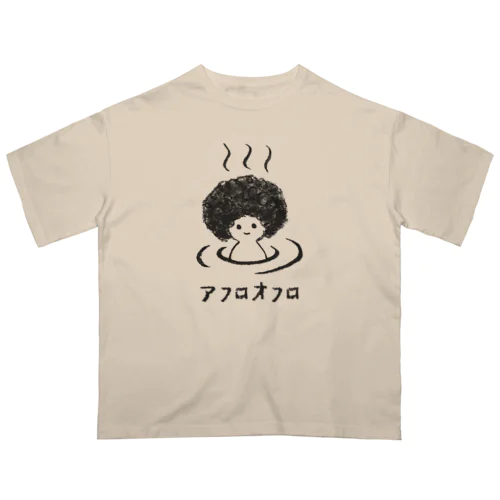 アフロオフロ オーバーサイズTシャツ