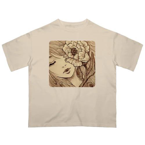 sleeping beauty 眠り姫 オーバーサイズTシャツ