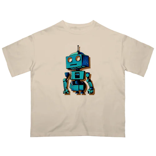 ロボット・フレンド1 Oversized T-Shirt