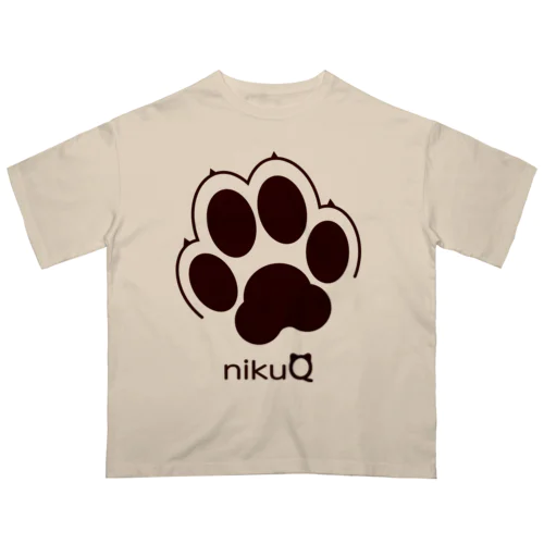 肉球をモチーフにしたオリジナルブランド「nikuQ」（犬タイプ）です オーバーサイズTシャツ