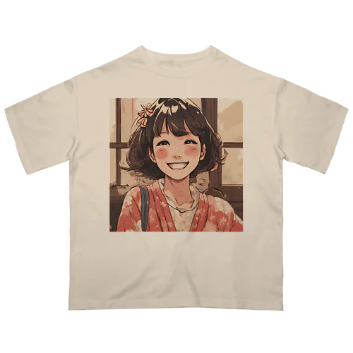 笑顔の彼女 Oversized T-Shirt