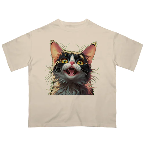 ねこのあめいず オーバーサイズTシャツ