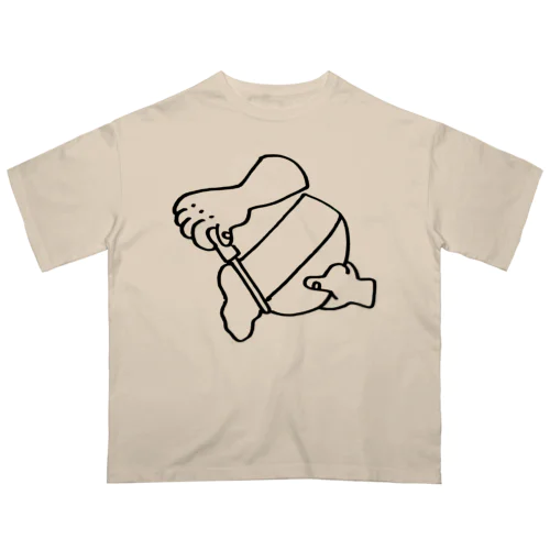 憧れのラクレットチーズ Oversized T-Shirt