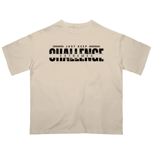 "Challenge Extremes" Graphic Tee & Merch オーバーサイズTシャツ