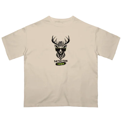 Detective deer Oversized T-Shirt