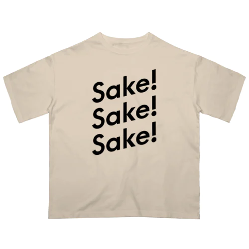 sake!sake!sake! オーバーサイズTシャツ