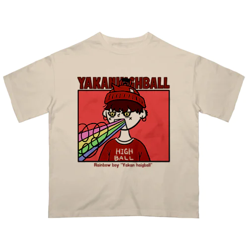 夜刊ハイボール Oversized T-Shirt