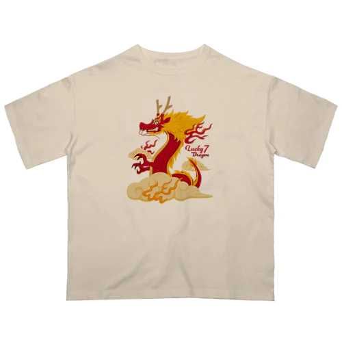 ラッキーセブンドラゴン オーバーサイズTシャツ