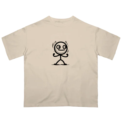 線人くん(ガッツ) オーバーサイズTシャツ