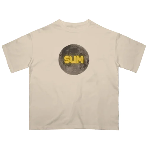 SLIM月面着陸記念 オーバーサイズTシャツ