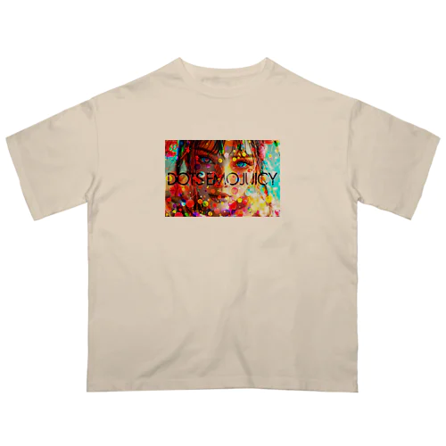 DOTS EMO JUICY ART Girls Collection01 オーバーサイズTシャツ