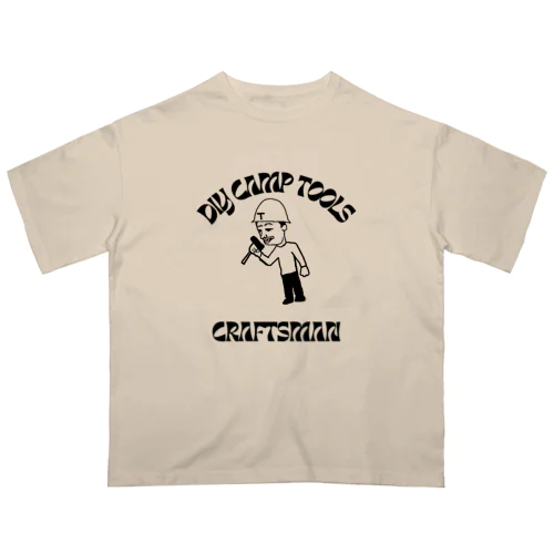 昔のアメリカ風 オーバーサイズTシャツ