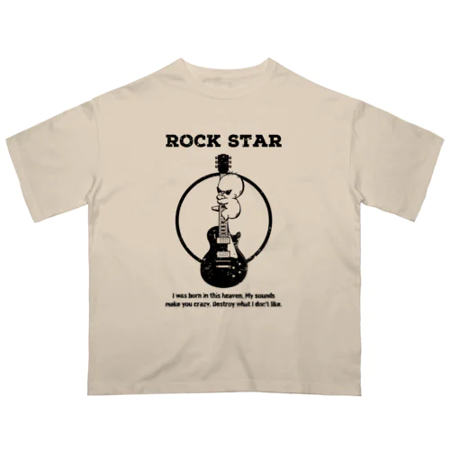 ROCK STAR (guitar) オーバーサイズTシャツ