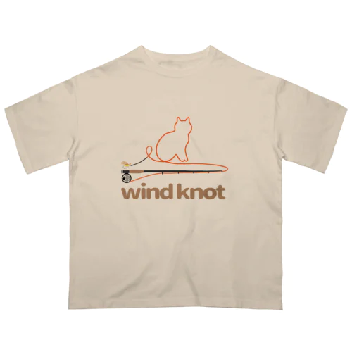 wind knot オーバーサイズTシャツ