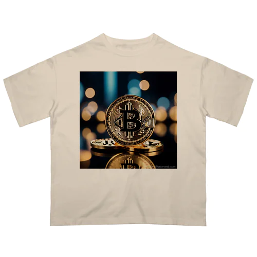 ビットコイン Oversized T-Shirt