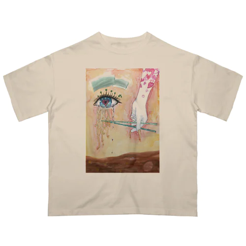 ラーメン大好き人間 Oversized T-Shirt