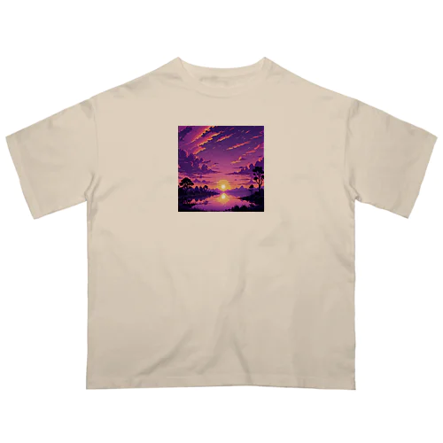 P-chill! (Sunset) オーバーサイズTシャツ