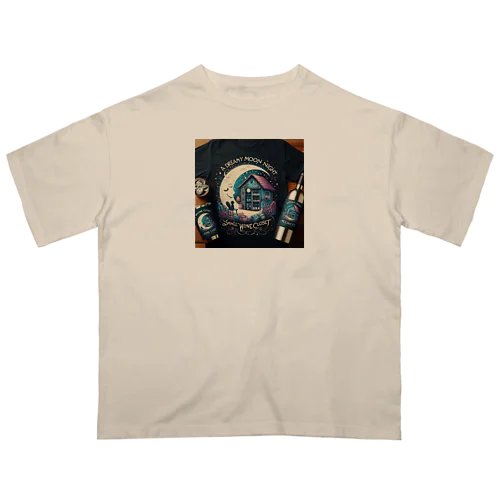 A Dreamy moon night Oversized T-Shirt