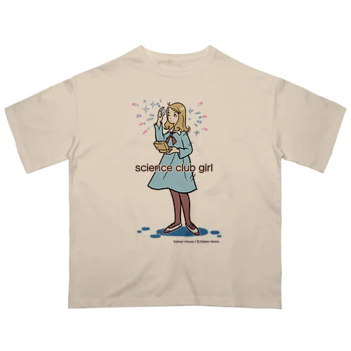 理科室ガール_プリズム_ウェア オーバーサイズTシャツ