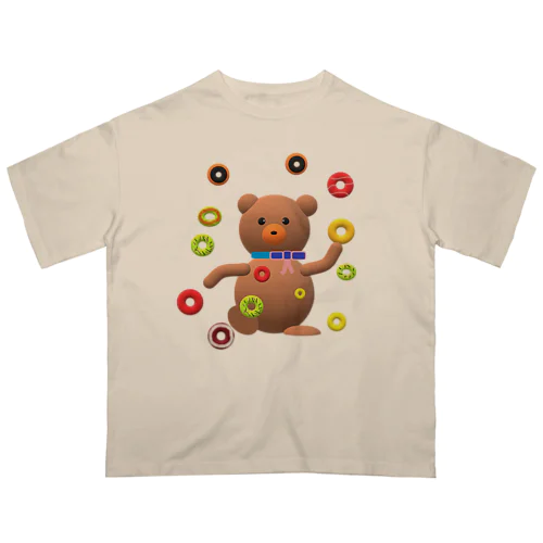 ドーナツクマちゃん🍩 Oversized T-Shirt